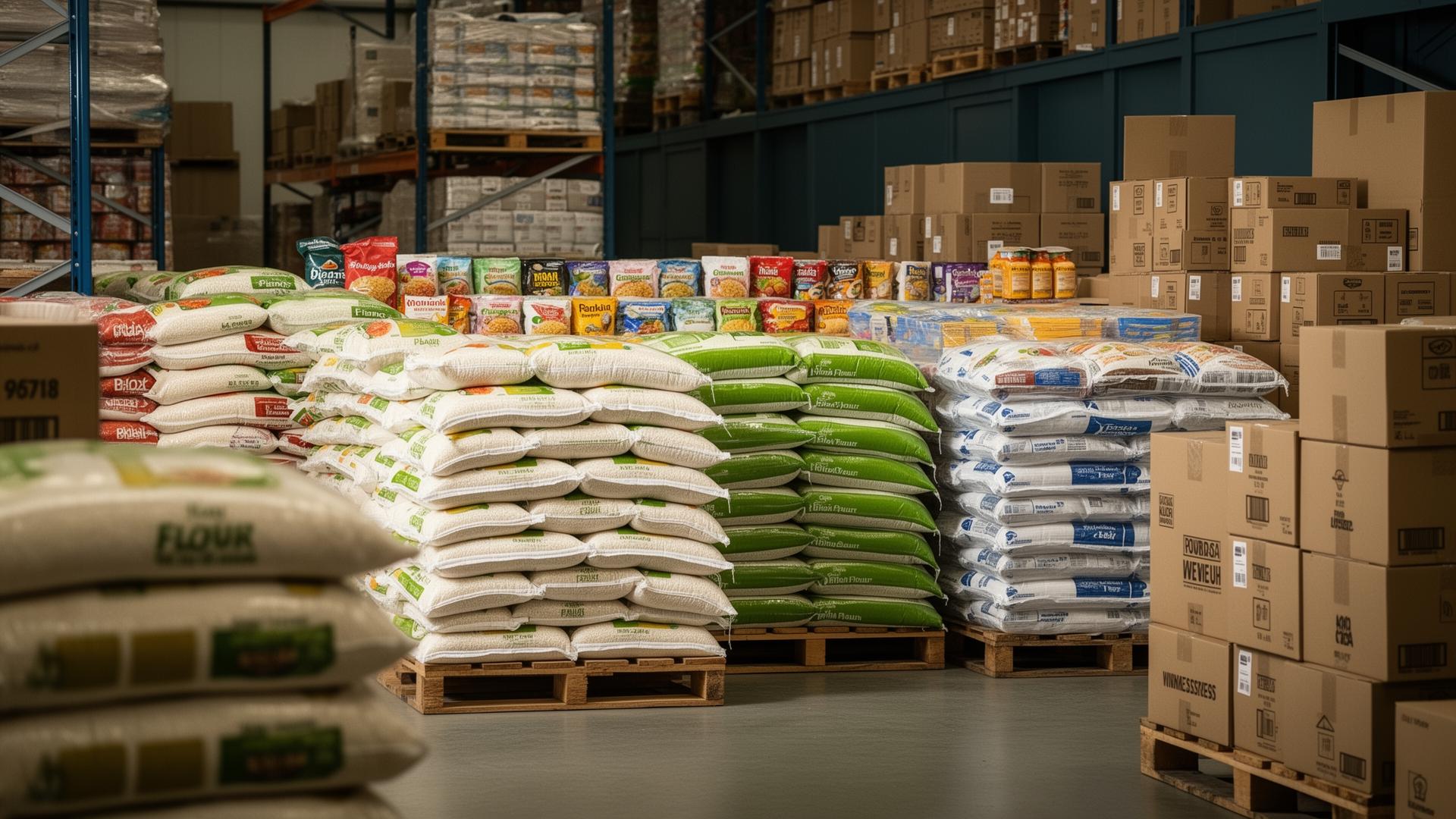 Wholesale food warehouse