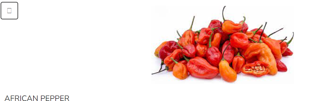African Pepper